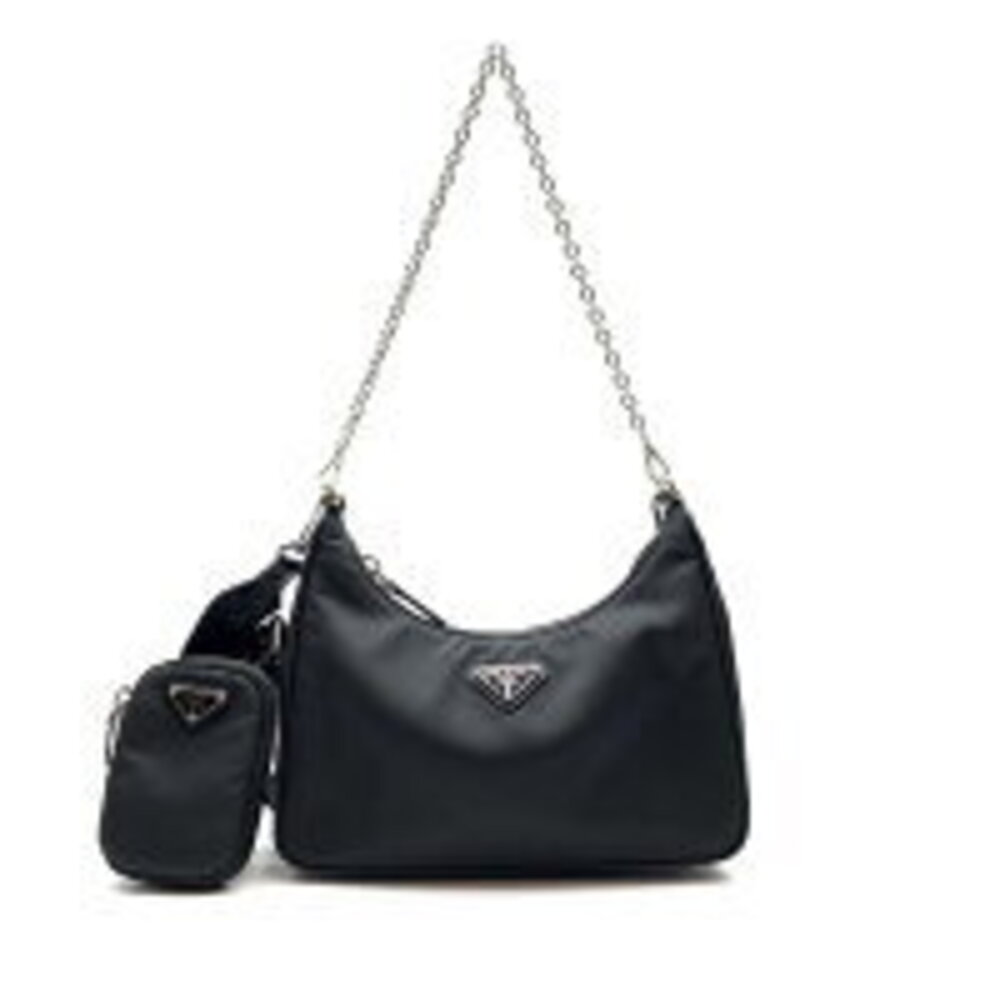 PRADA Edition Shoulder Bag Handbag Clutch Black